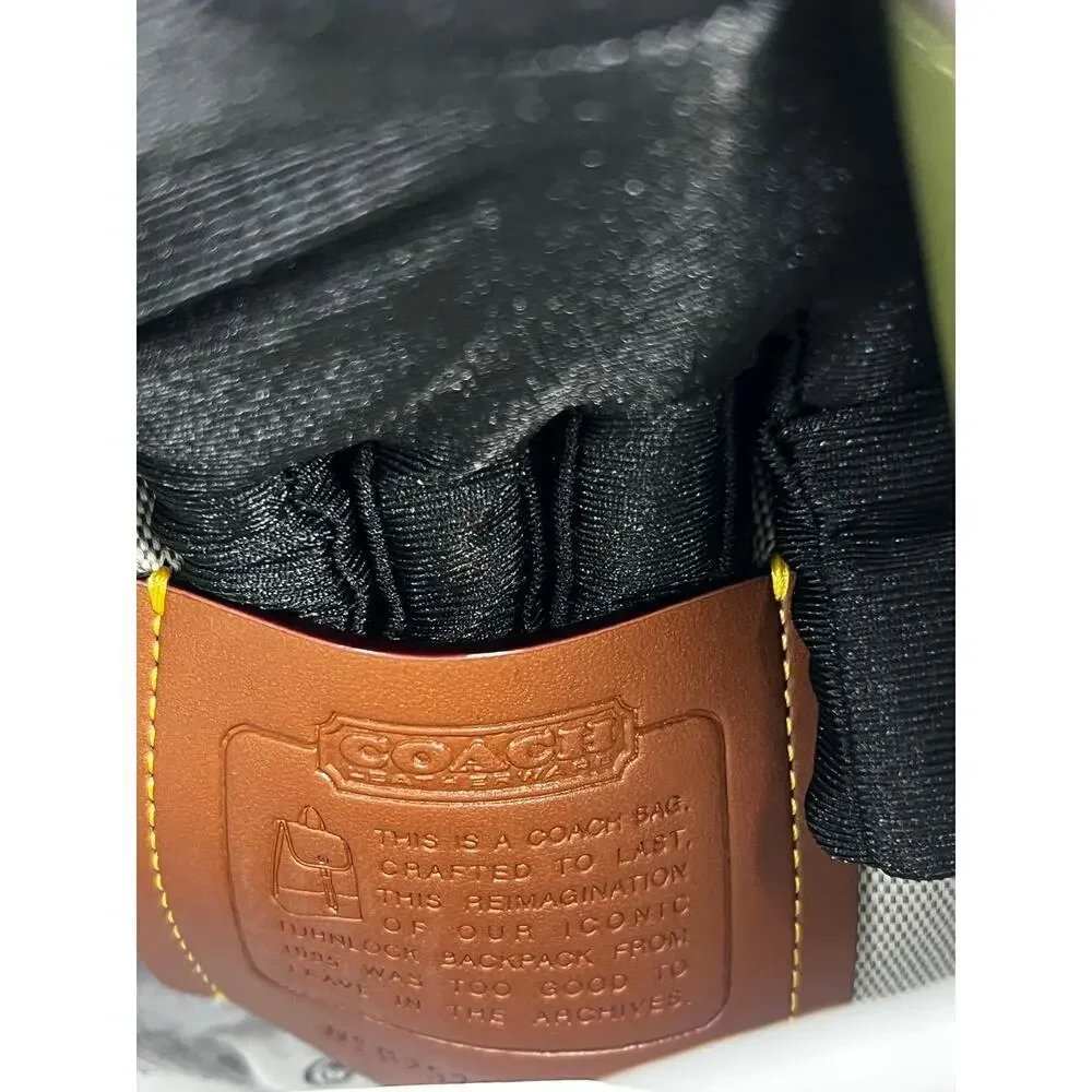 Coach Limited Edition Turnlock Backpack